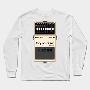 Boss GE-7 Equalizer Guitar Effect Pedal Long Sleeve T-Shirt